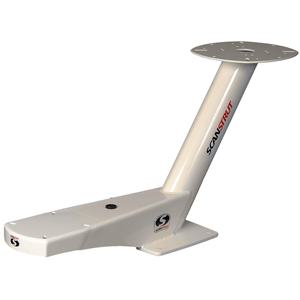 Scanstrut Dual PowerTower&reg; - Satcom 40CM and Raymarine 4'/Furuno 2'