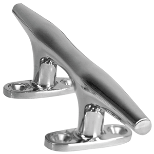 Whitecap Heavy Duty Hollow Base 8" Stainless Steel Cleat