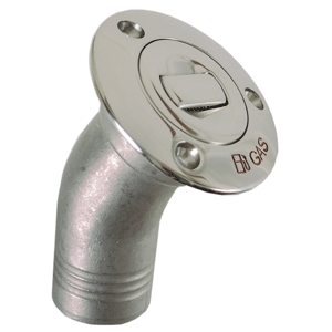 Whitecap Push Up Angled Deck Fill - 1-1/2" Hose - Gas