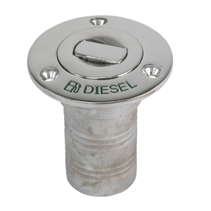 Whitecap Bluewater Push Up Deck Fill - 2" Hose - Diesel