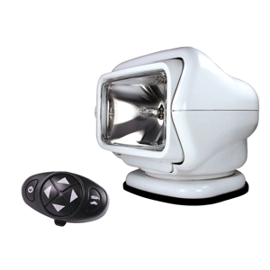Golight Stryker Searchlight 12V - Wireless Dash Remote - White