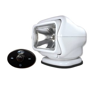 Golight Stryker Searchlight 12V - Wired Dash Control w/ 20' Wire Harness - White