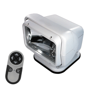Golight Permanent Mount RadioRay w/ Wireless Remote - White