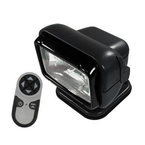 Golight Permanent Mount RadioRay w/ Wireless Remote - Black