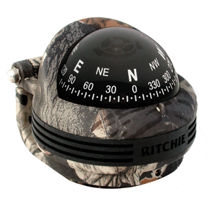 Ritchie TR-31B Trek Bracket Mount Compass (Break-Up Camo)