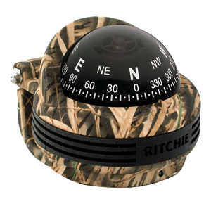 Ritchie TR-31S Trek Bracket Mount Compass (Shadow Grass Camo)