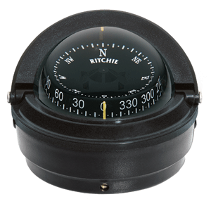 Ritchie S-87 Voyager Surface Mount Compass (Black)