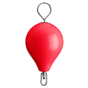 Polyform Mooring Buoy w/ SS 15" Diameter - Red