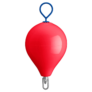 Polyform Mooring Buoy w/ Iron 18" Diameter - Red