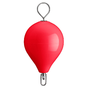 Polyform Mooring Buoy w/ SS 18" Diameter - Red