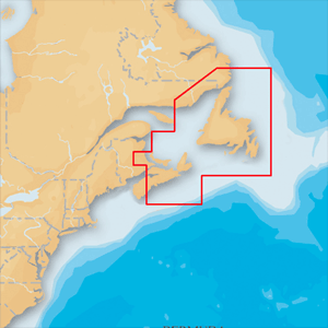 Navionics Platinum Plus Nova Scotia and Newfoundland on SD/Micro SD