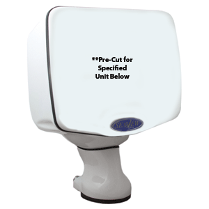 Seaview Pod Garmin 5008/5208 White Base Pre-Cut