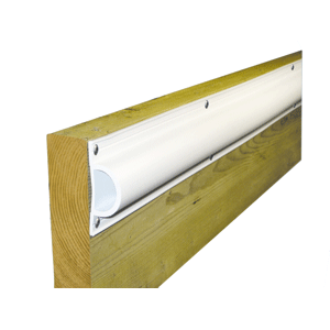 Dock Edge Standard "D" PVC Profile 16ft Roll - White