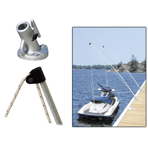 Dock Edge Economy Mooring Whip 12ft 4000 LBS up to 23 ft