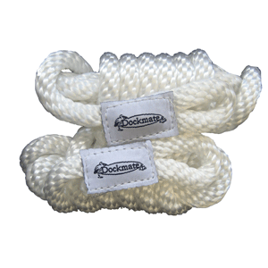 Kwik Tek MFP Solid Braid Fender Line 8ft - White