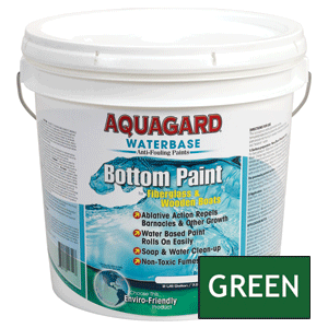 Aquagard Waterbased Anti-Fouling Bottom Paint - 2 Gallon - Green