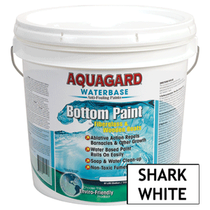 Aquagard Waterbased Anti-Fouling Bottom Paint - 2 Gallon - Shark White