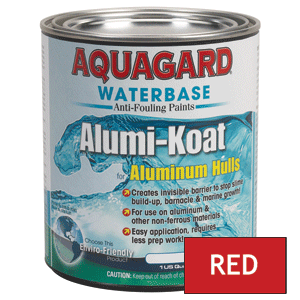 Aquagard II Alumi-Koat Anti-Fouling Waterbased - Quart - Red