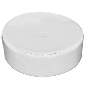 Dock Edge Flat Head Piling Cap 8" White