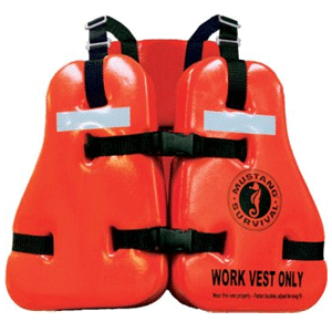 Mustang Vinyl Dip Work Vest - Type V